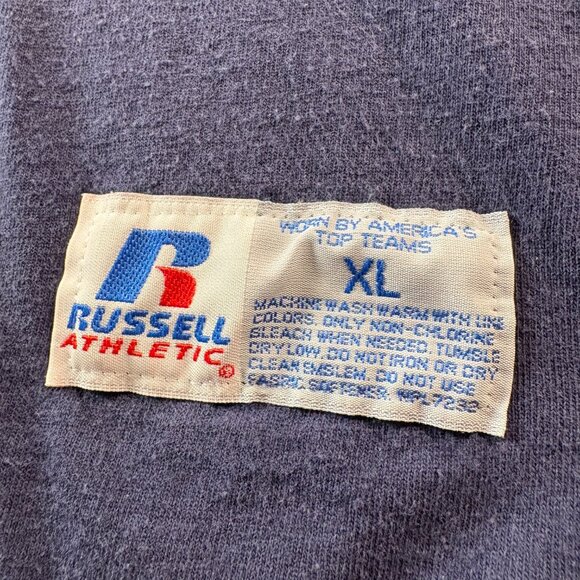 Russell Athletic Blue Summer Wicks Moisture Machine Washable Tanktop Men's XL - Picture 3 of 7
